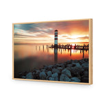 Navigating at Sunset