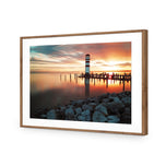 Navigating at Sunset