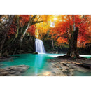 Autumn Waterfall Magic