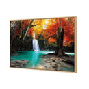 Autumn Waterfall Magic