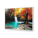 Autumn Waterfall Magic