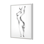 Nude Silhouette Arched