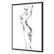 Nude Silhouette Arched