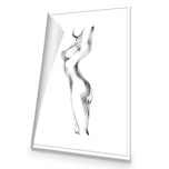 Nude Silhouette Arched