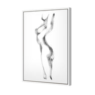Nude Silhouette Arched (stock)