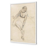 Dancer Adjusting Slipper By Edgar Degas