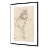 Dancer Adjusting Slipper By Edgar Degas