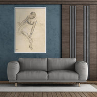 Dancer Adjusting Slipper By Edgar Degas