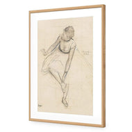 Dancer Adjusting Slipper By Edgar Degas