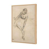 Dancer Adjusting Slipper By Edgar Degas