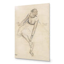 Dancer Adjusting Slipper By Edgar Degas