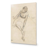 Dancer Adjusting Slipper By Edgar Degas