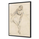 Dancer Adjusting Slipper By Edgar Degas