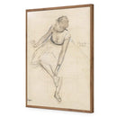 Dancer Adjusting Slipper By Edgar Degas