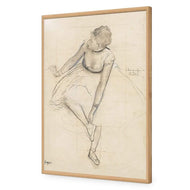 Dancer Adjusting Slipper By Edgar Degas