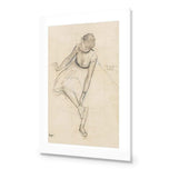 Dancer Adjusting Slipper By Edgar Degas
