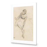 Dancer Adjusting Slipper By Edgar Degas