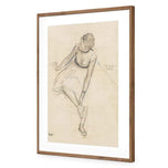 Dancer Adjusting Slipper By Edgar Degas