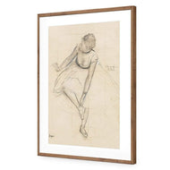 Dancer Adjusting Slipper By Edgar Degas