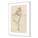 Dancer Adjusting Slipper By Edgar Degas