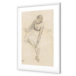 Dancer Adjusting Slipper By Edgar Degas