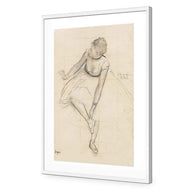 Dancer Adjusting Slipper By Edgar Degas