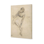 Dancer Adjusting Slipper By Edgar Degas