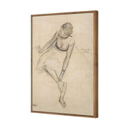 Dancer Adjusting Slipper By Edgar Degas