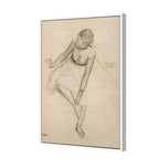 Dancer Adjusting Slipper By Edgar Degas