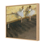 Dancers Practicing at the Barre - Edgar Degas