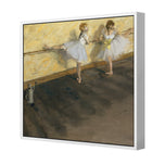 Dancers Practicing at the Barre - Edgar Degas