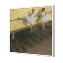 Dancers Practicing at the Barre - Edgar Degas