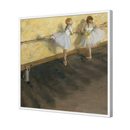 Dancers Practicing at the Barre - Edgar Degas