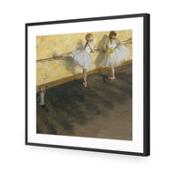 Dancers Practicing at the Barre - Edgar Degas