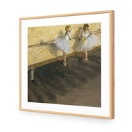 Dancers Practicing at the Barre - Edgar Degas