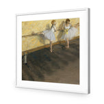 Dancers Practicing at the Barre - Edgar Degas