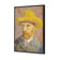 Self-Portrait with a Straw Hat - Van Gogh