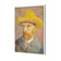 Self-Portrait with a Straw Hat - Van Gogh