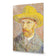 Self-Portrait with a Straw Hat - Van Gogh