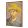Self-Portrait with a Straw Hat - Van Gogh