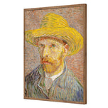 Self-Portrait with a Straw Hat - Van Gogh
