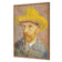 Self-Portrait with a Straw Hat - Van Gogh