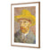 Self-Portrait with a Straw Hat - Van Gogh