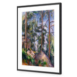 Pines and Rocks By Cezanne