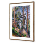 Pines and Rocks By Cezanne