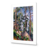 Pines and Rocks By Cezanne