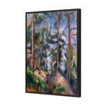 Pines and Rocks By Cezanne