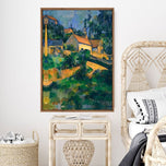 Turning Road at Montgeroult By Cezanne