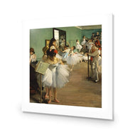The Dance Class 1874 By Edgar Degas