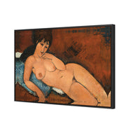 Nude on a Blue Cushion - Modigliani